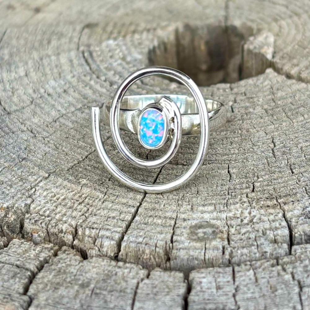 Fire Opal Ring - image 6